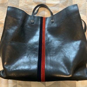 Clare V simple tote black in fair condition